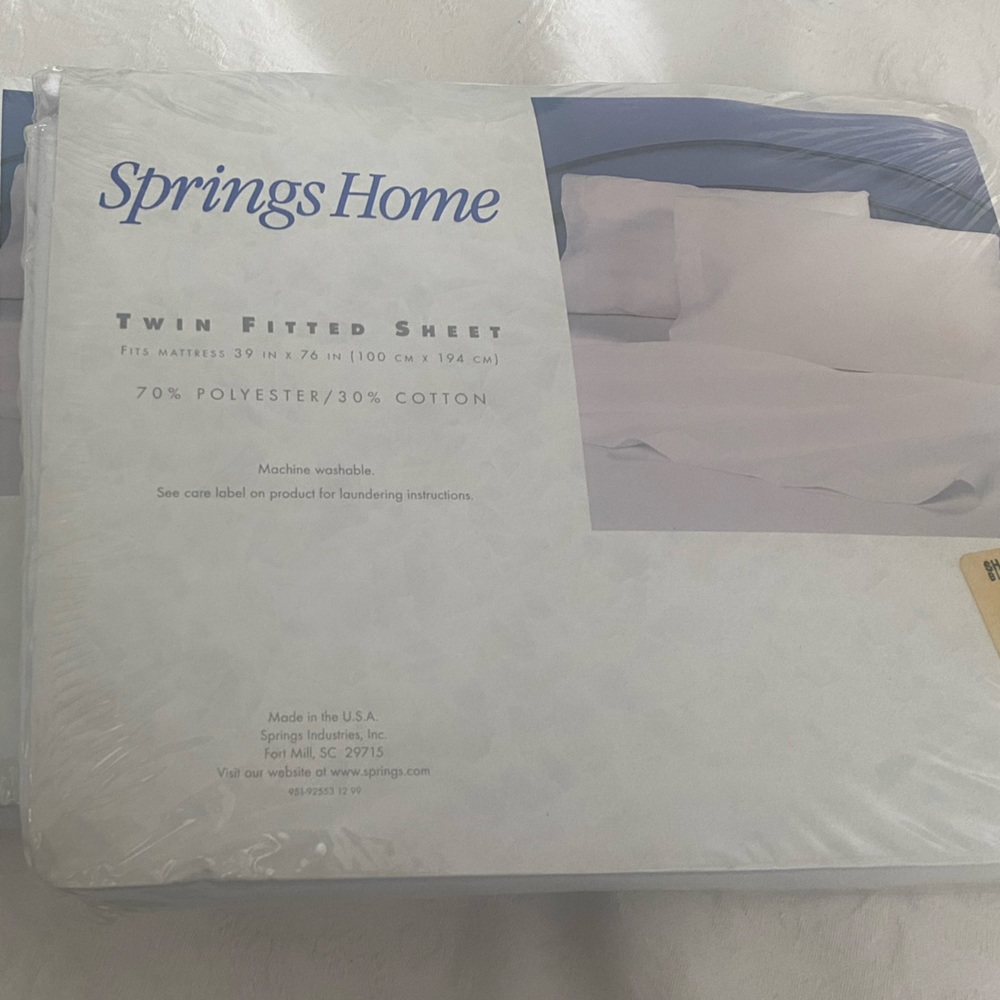 Twin Fitted Sheet
